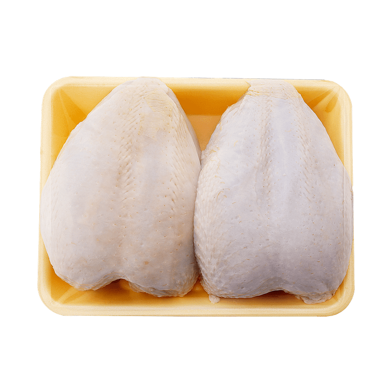 Pechuga de pollo con piel