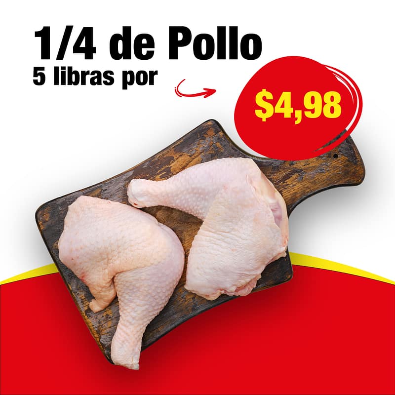 Promo Canchera Cuartos de Pollo