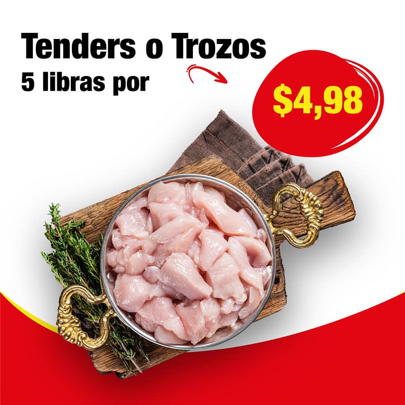 Tenders o Trozos 5 Libs.